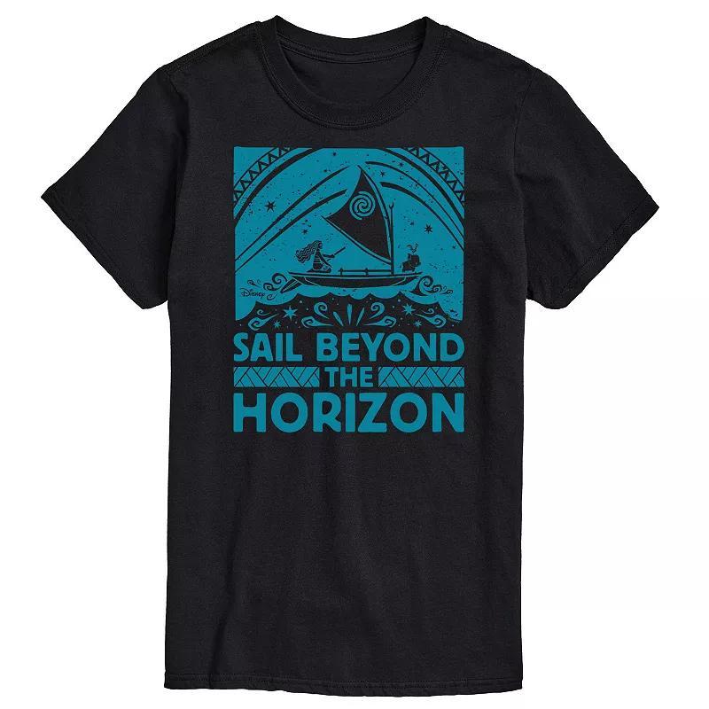 Disneys Moana Mens Sail Beyond Horizon Graphic Tee Product Image