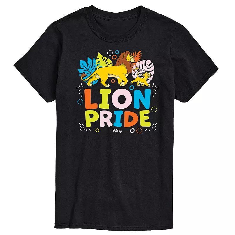 Disneys The Lion King Simba And Mufasa Mens Graphic Tee Product Image