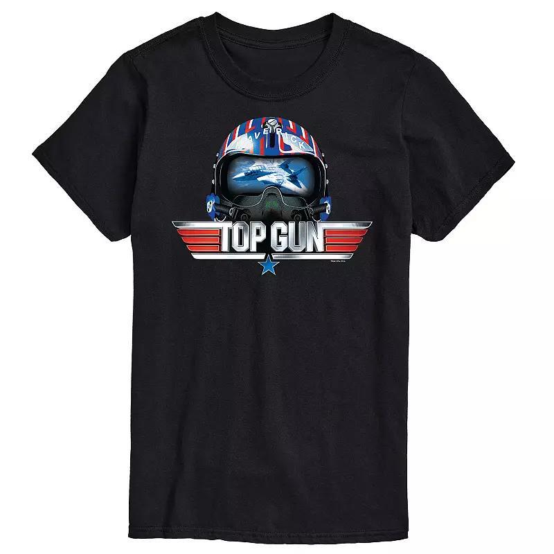 Big & Tall Top Gun Maverick Helmet Tee, Mens Product Image