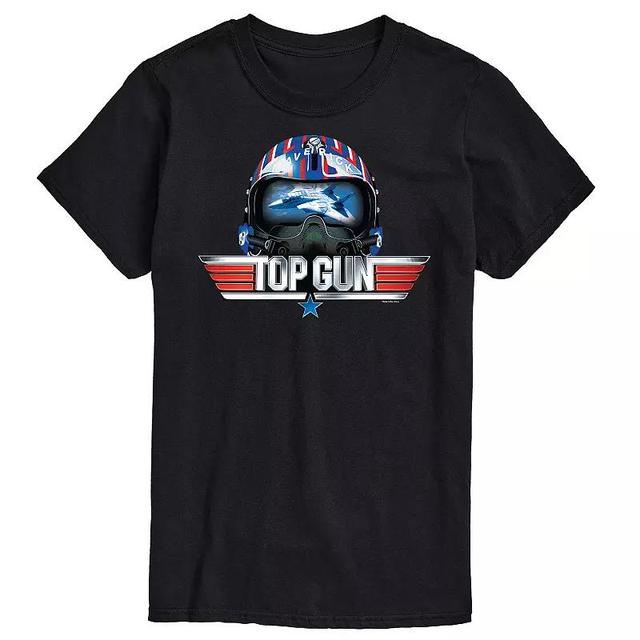 Big & Tall Top Gun Maverick Helmet Tee, Mens Product Image