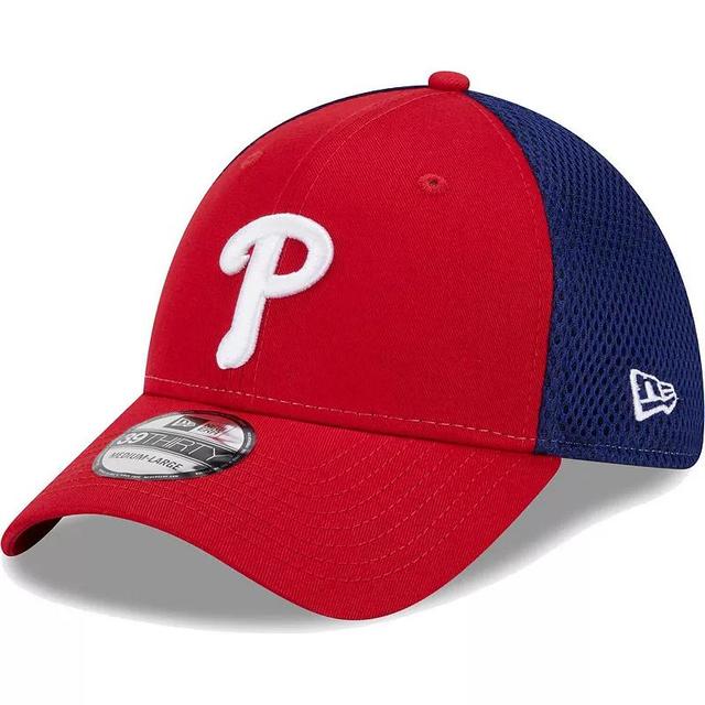 Mens New Era Philadelphia Phillies Team Neo 39THIRTY Flex Hat Product Image