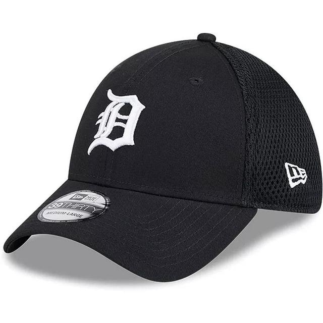 Mens New Era Detroit Tigers Evergreen & White Neo 39THIRTY Flex Hat Product Image