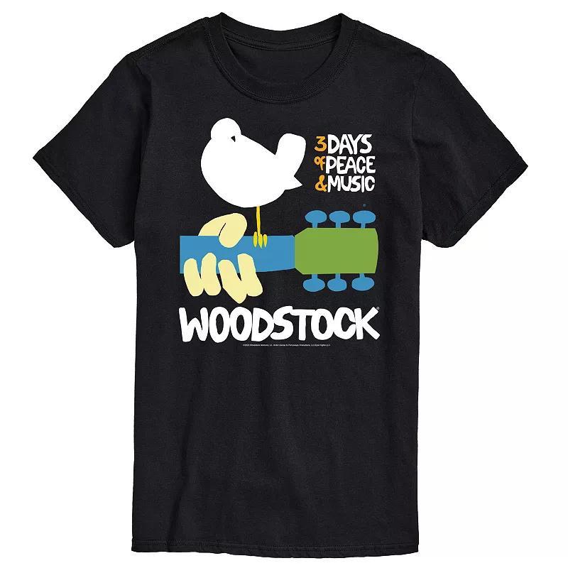 Big & Tall Woodstock Graphic Tee, Mens Product Image