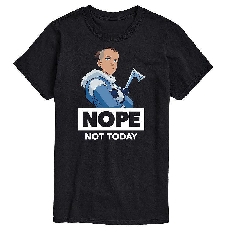 Big & Tall Avatar The Last Airbender Nope Not Today Graphic Tee, Mens Product Image