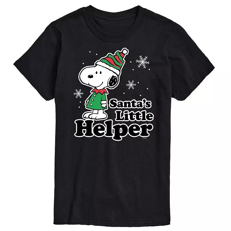 Mens Peanuts Santas Little Helper Tee Product Image