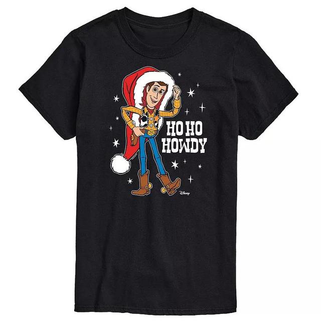 Disney / Pixars Toy Story Woody Mens Ho Ho Howdy Graphic Tee Product Image