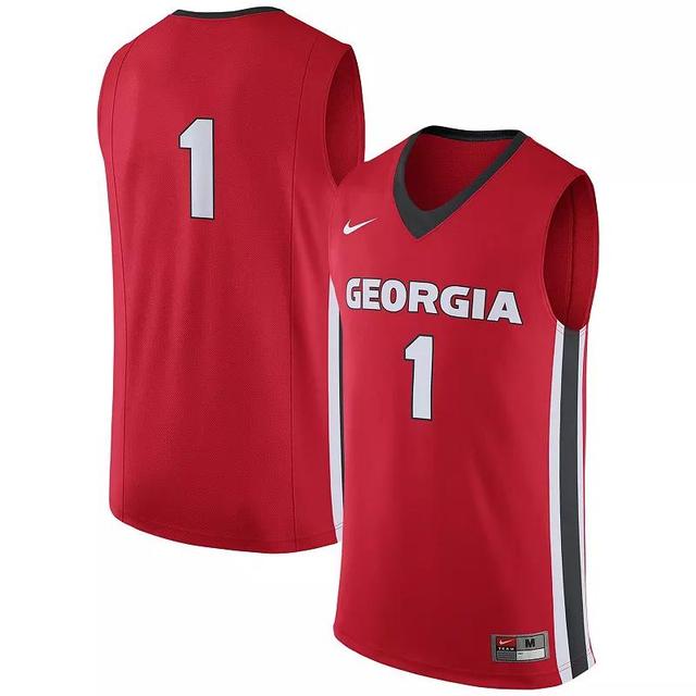 Mens Nike #1 Georgia Bulldogs Replica Jersey Product Image