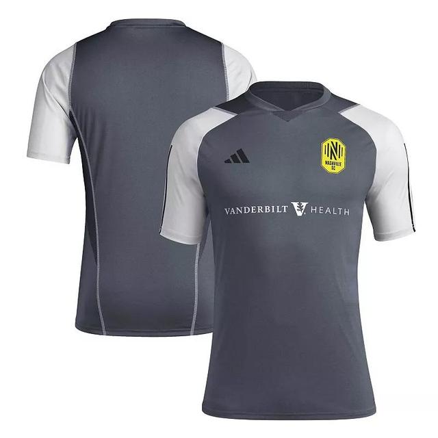 Adidas Mens Gray Nashville Sc 2024 AeroReady Training Jersey - Tmonix/tml Product Image