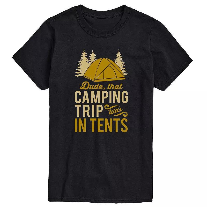 Mens Camp Trip In Tents Tee Product Image