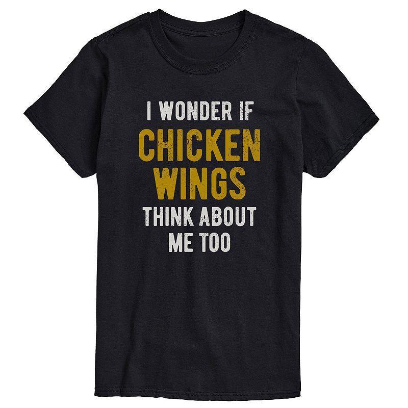 Big & Tall Wonder Chicken Wings Graphic Tee, Mens Product Image