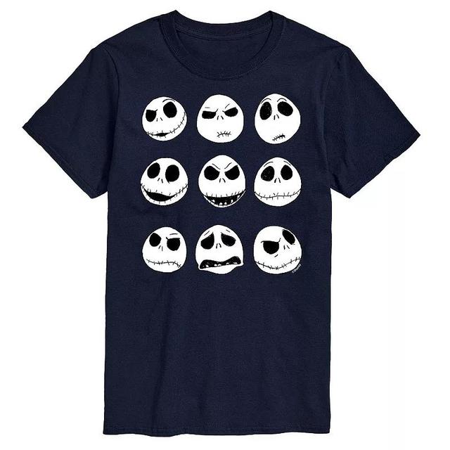 Disneys The Nightmare Before Christmas Jack Skellington Mens Grid Graphic Tee Product Image