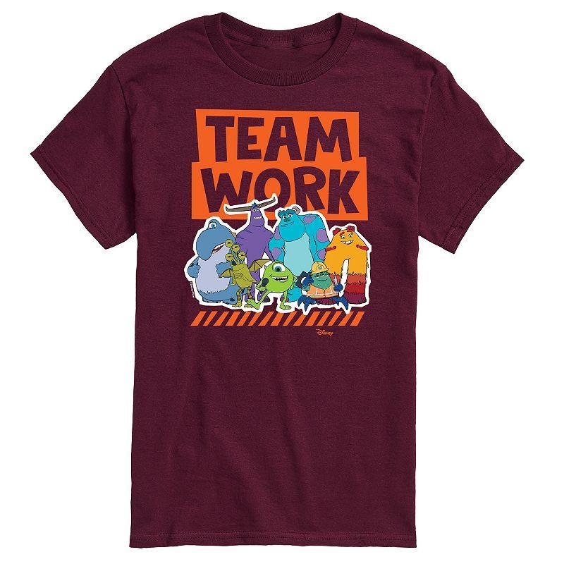 Disney/Pixars Monsters At Work Mens Teamwork Graphic Tee Product Image