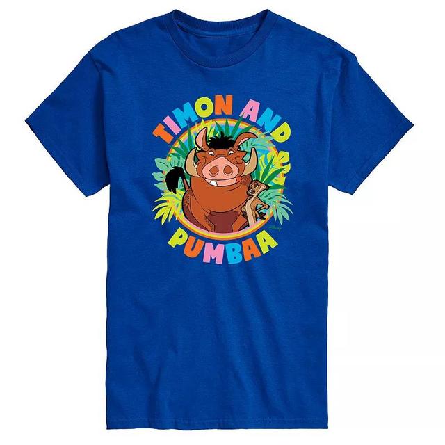 Disneys The Lion King Timon And Pumba Mens Graphic Tee Product Image