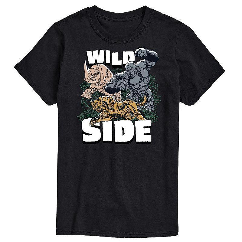 Big & Tall Transformers Wild Side Graphic Tee, Mens Blue Product Image