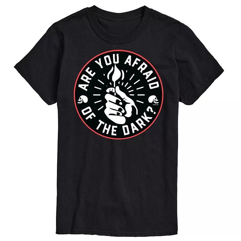 Mens Afraid Of The Dark Circle Tee Product Image