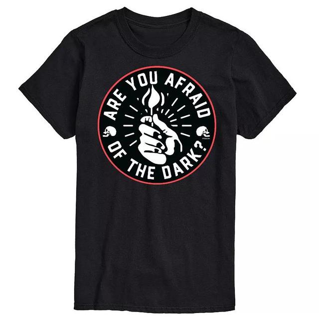 Big & Tall Are You Afraid of the Dark Handheld Match Graphic Tee, Mens Product Image