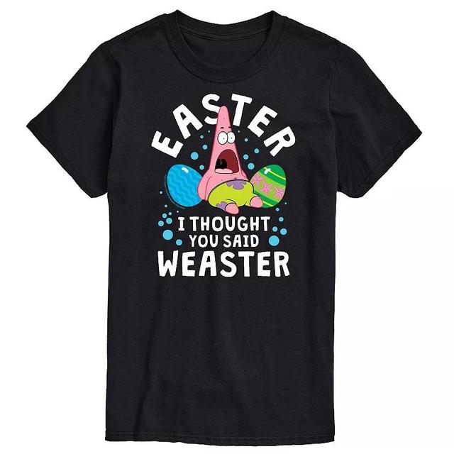 Big & Tall Nickelodeon Spongebob Squarepants Easter Weaster Graphic Tee, Mens Product Image