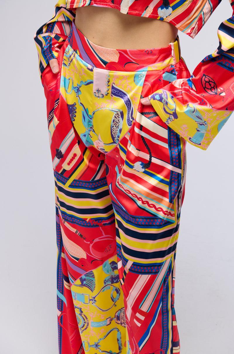 MULTI PRINTED PALAZZO PANT Product Image