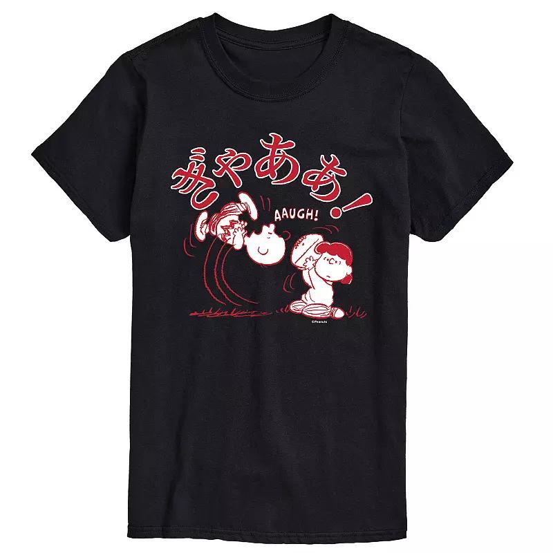 Mens Peanuts Kanji AAUGH Tee Product Image