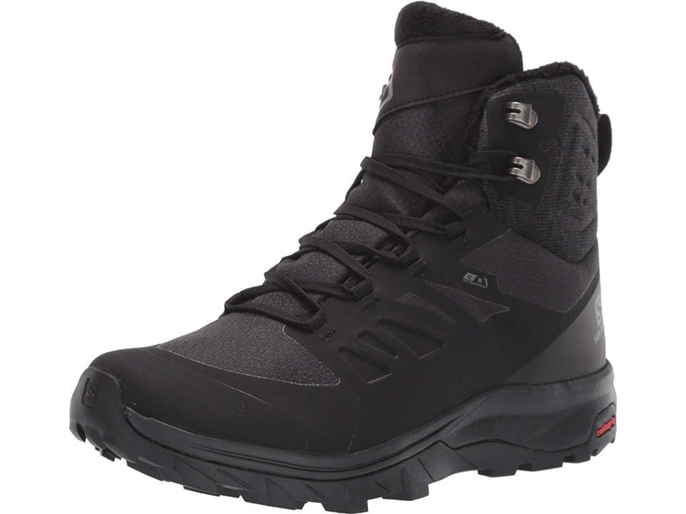 Salomon Outblast TS CSWP Black/Black) Women's Shoes Product Image