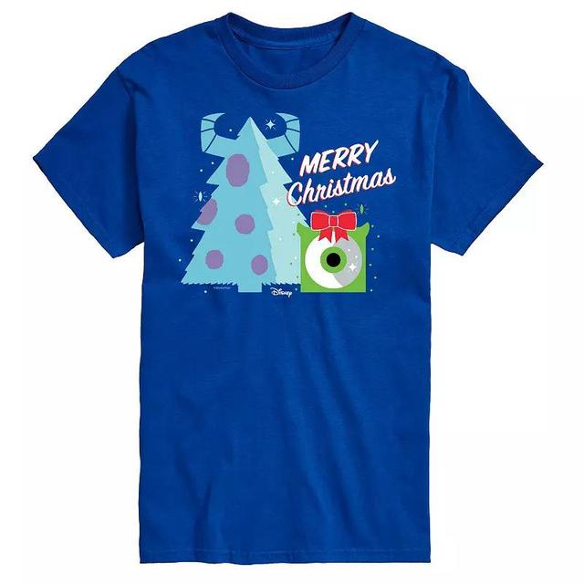 Disneys Monster Inc. Mens Merry Christmas Blue Product Image