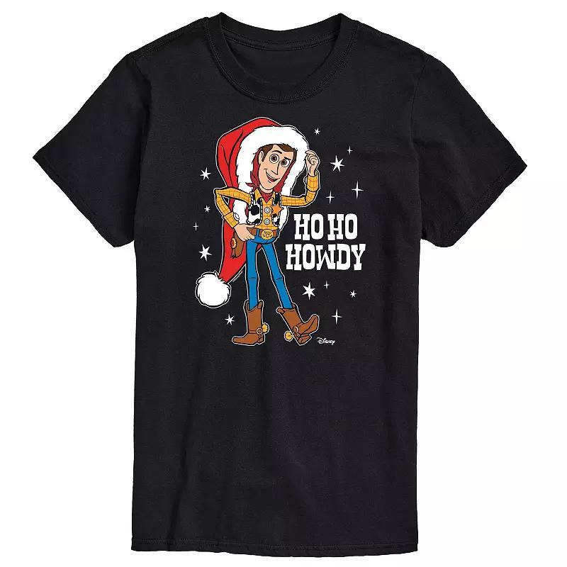 Disney / Pixars Toy Story Woody Mens Ho Ho Howdy Graphic Tee Product Image