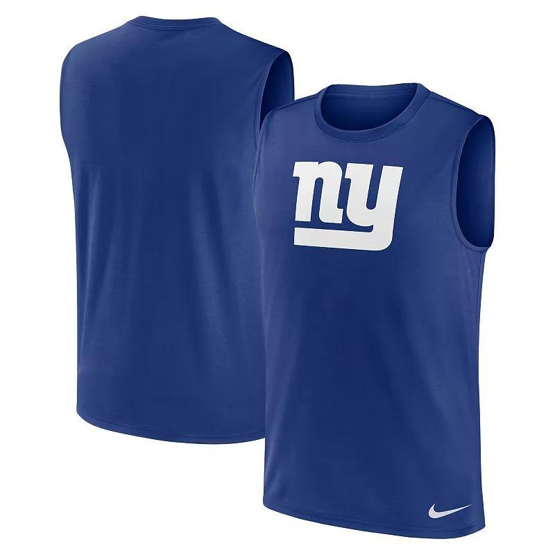 Mens Nike Royal New York Giants Blitz Legend Muscle Perform Tank Top Product Image