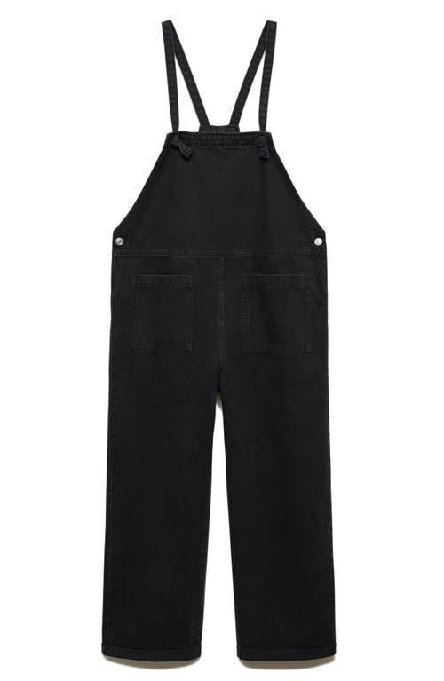 MANGO Cotton Denim Maternity Overalls Product Image