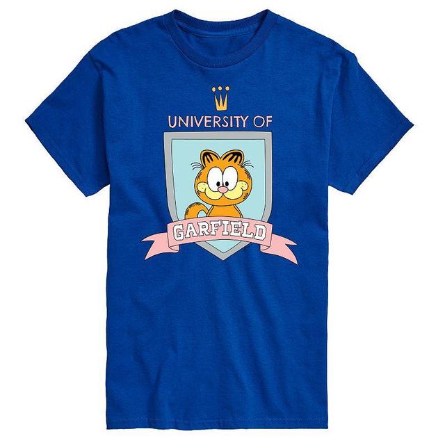 Big & Tall Garfield University Of Garfield Graphic Tee, Mens Product Image