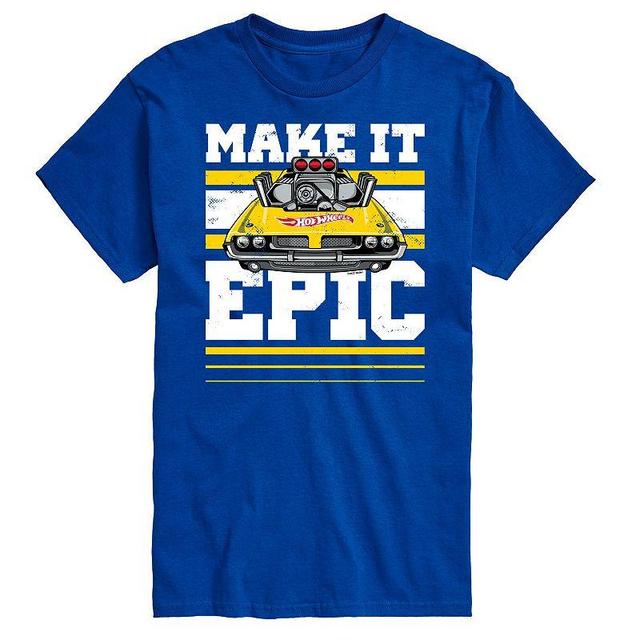 Big & Tall Hot Wheels Make It Epic Graphic Tee, Mens Product Image