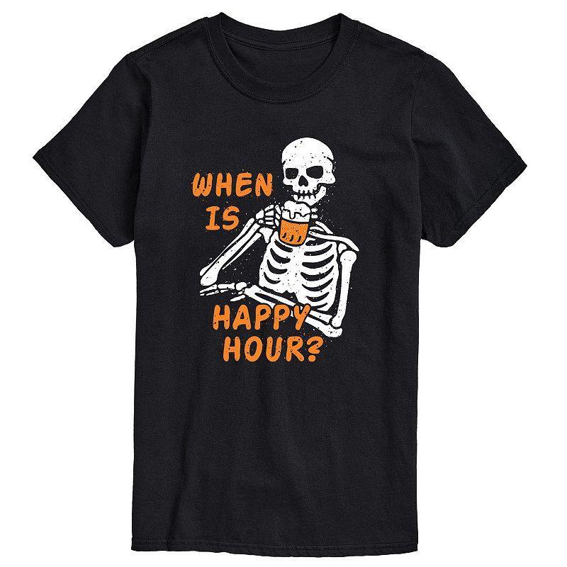 Mens When is Happy Hour Graphic Tee Product Image