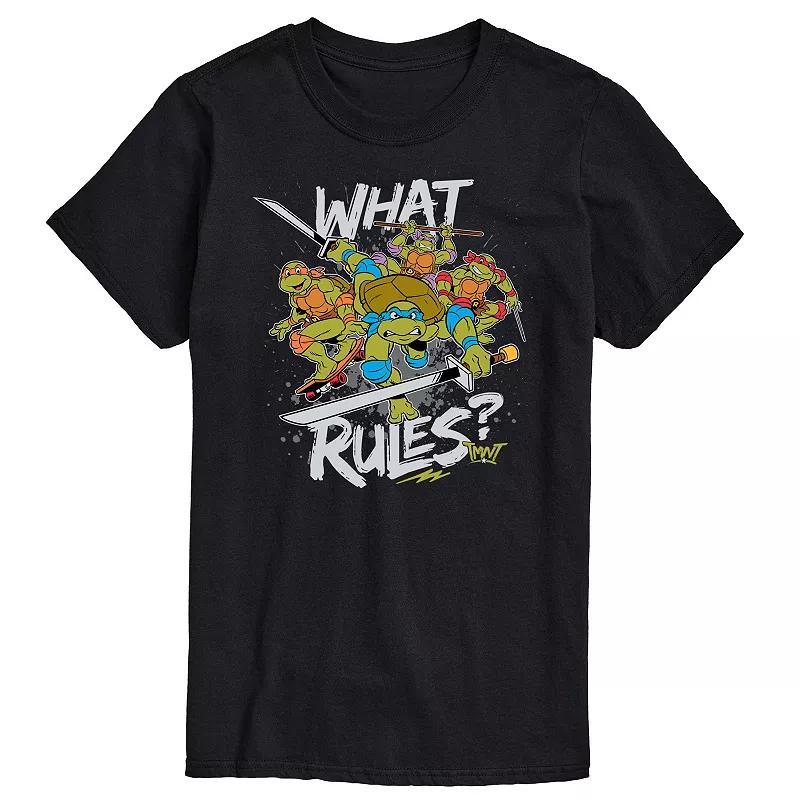 Mens Teenage Mutant Ninja Turtles Rules Graphic Tee Product Image