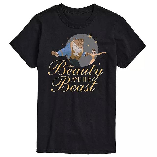 Disney Princess Big & Tall Beauty and The Beast Graphic Tee, Mens Product Image