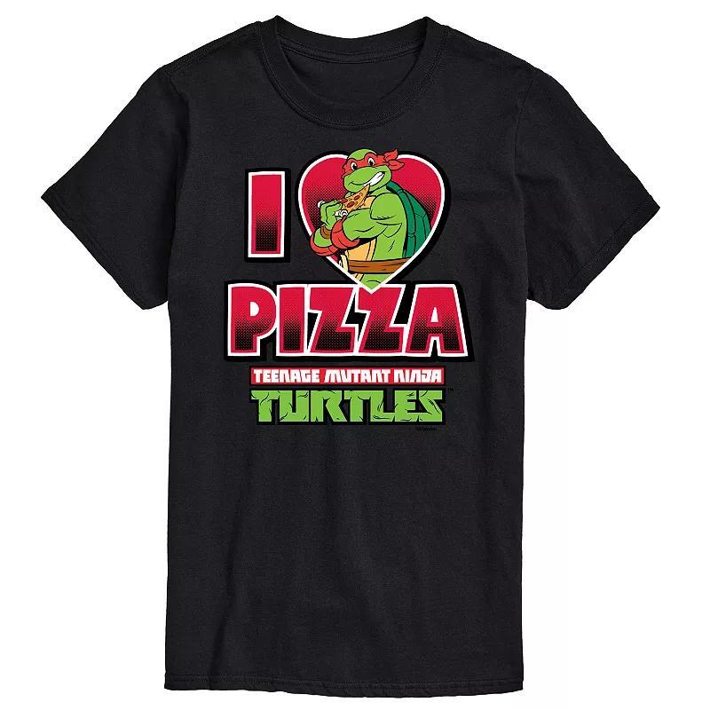 Big & Tall TMNT Love Pizza Graphic Tee, Mens Product Image