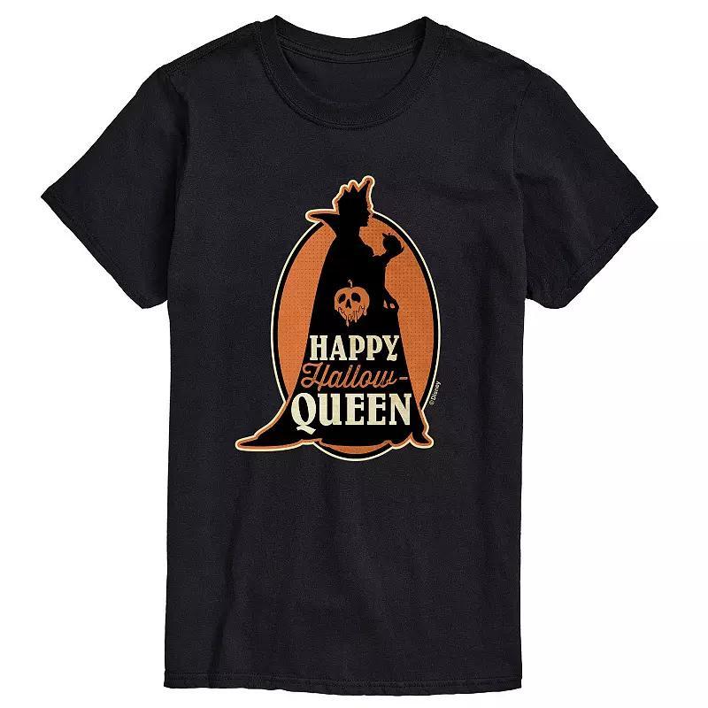 Disneys Villains Big & Tall Happy Hallow-Queen Graphic Tee, Mens Product Image