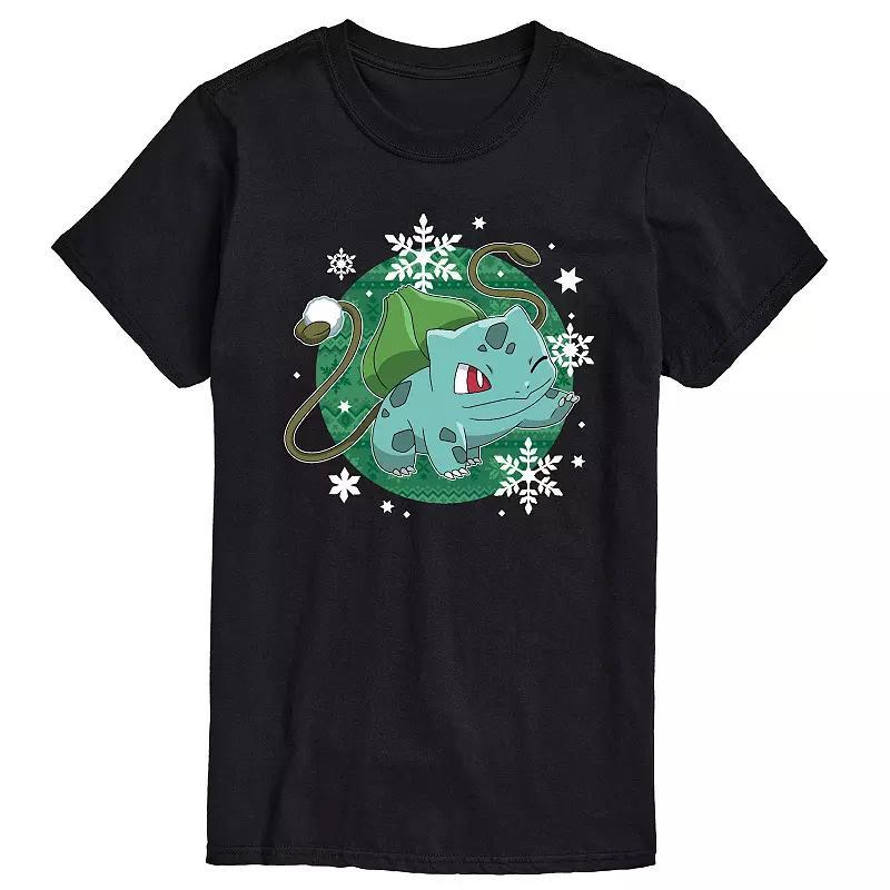 Big & Tall Pokemon Bulba Snowball Graphic Tee, Mens Product Image