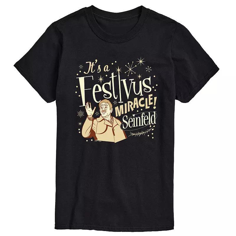 Mens Seinfeld Festivus Miracle Graphic Tee Product Image