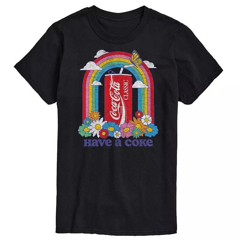 Mens Coca-Cola Have A Coke Rainbow Graphic Tee Product Image