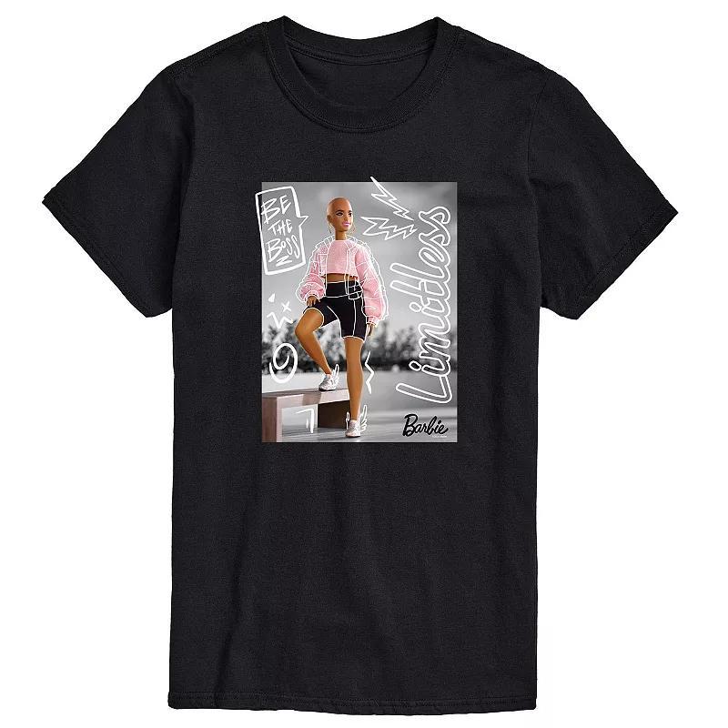 Mens Barbie Limitless Graphic Tee Blue Product Image