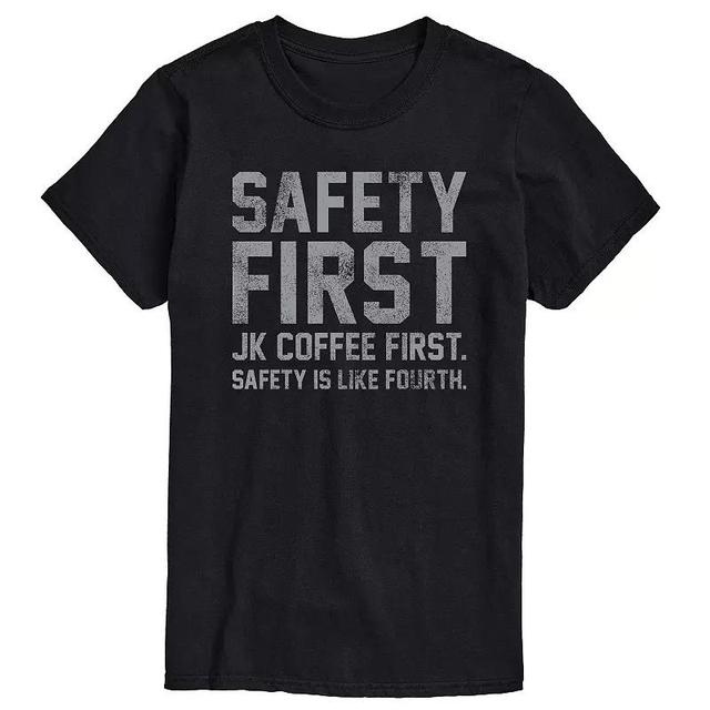 Mens Safety First JK Graphic Tee Product Image