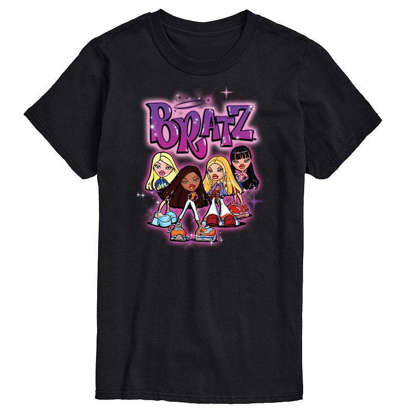 Big & Tall Bratz Doll Group Graphic Tee, Mens Product Image