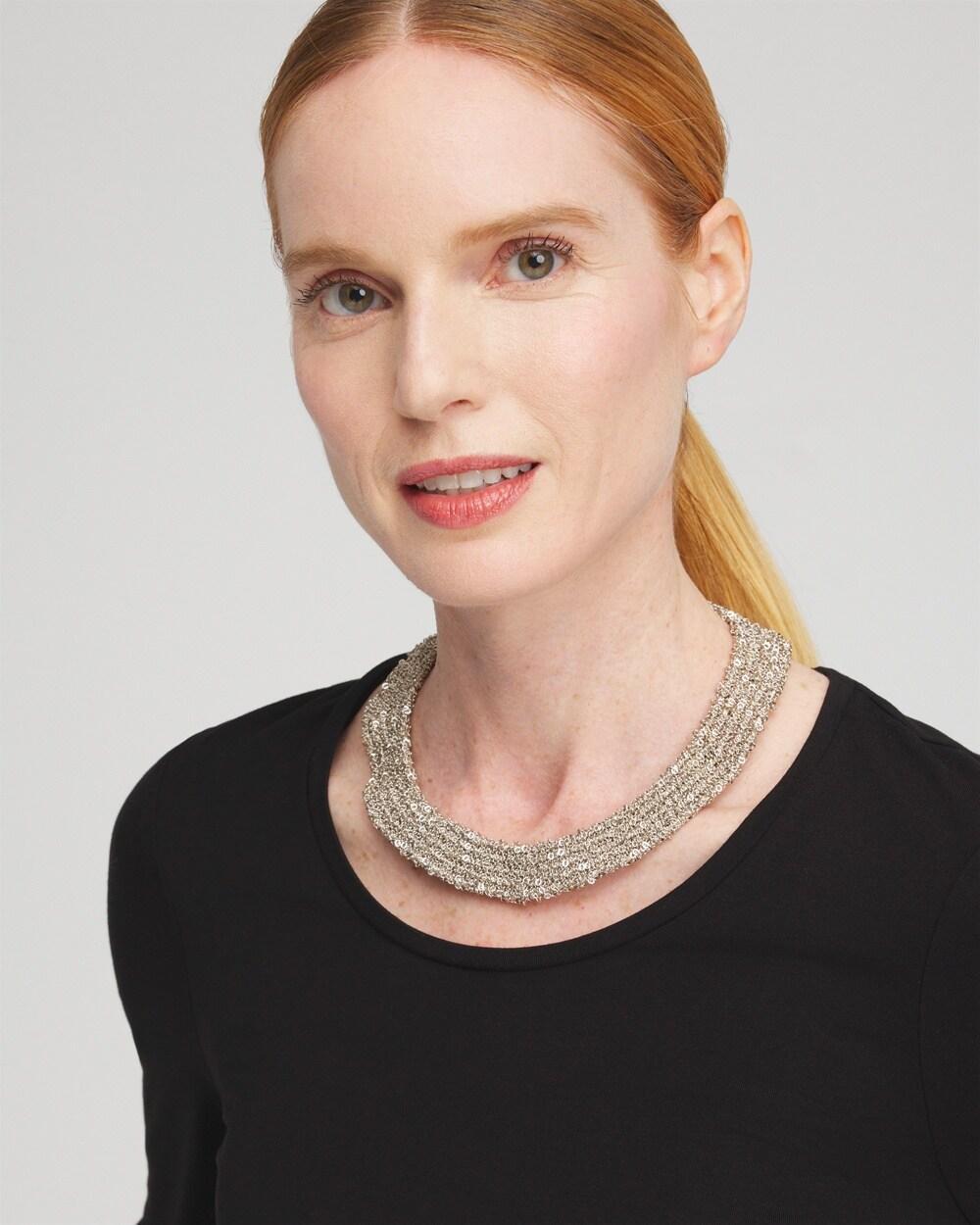 Mesh Collar Necklace Product Image