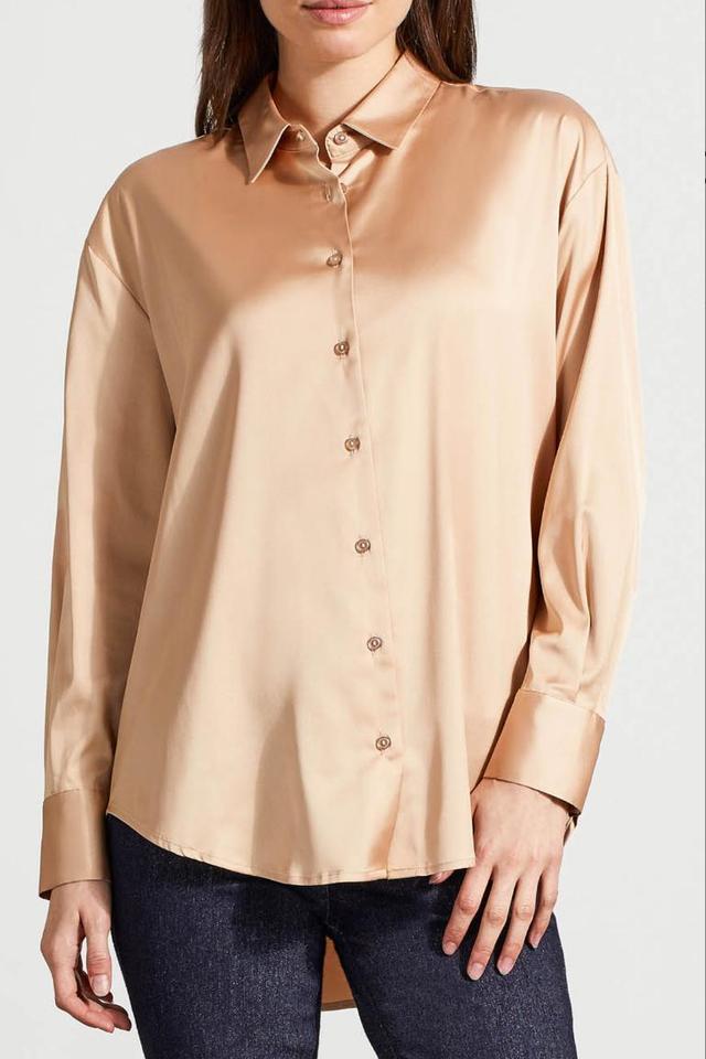 Flowy Satin Top Product Image