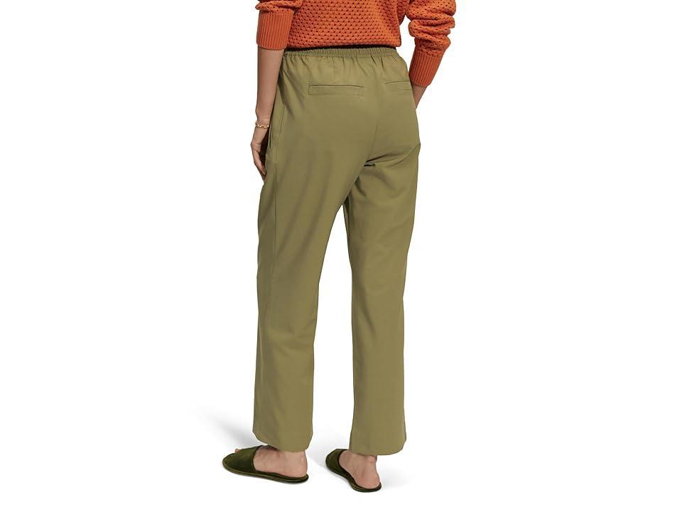 Varley Tacoma Straight Pleat Pants (Martini Olive) Women's Clothing product image