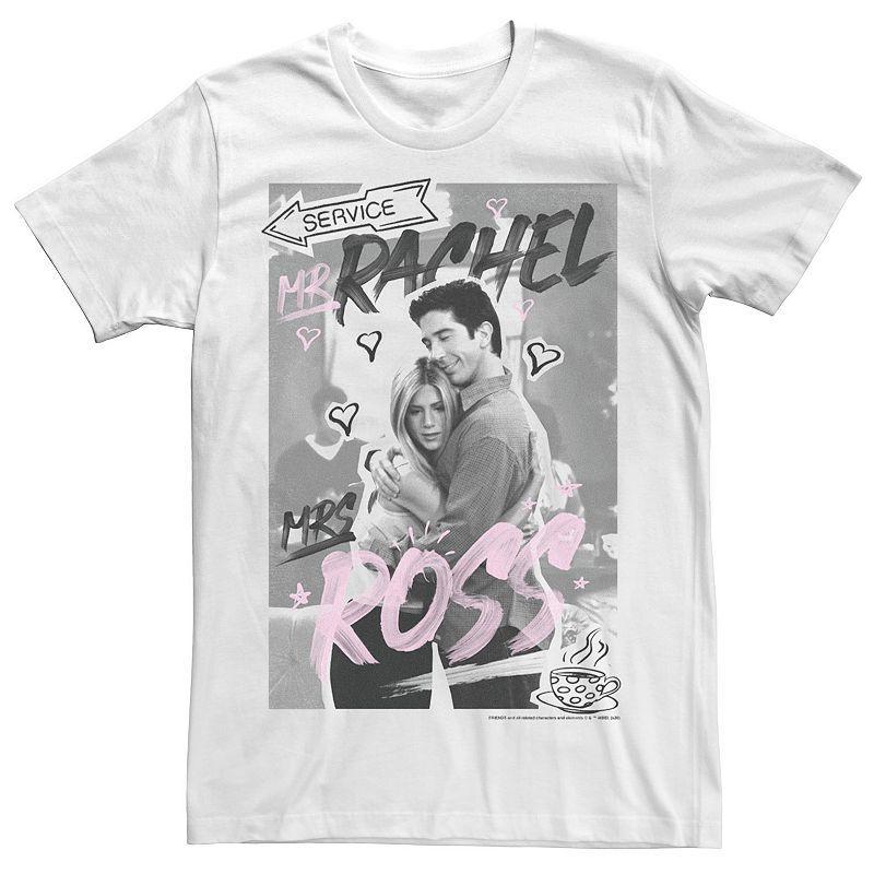 Mens Friends Rachel And Ross Love Poster Tee Product Image