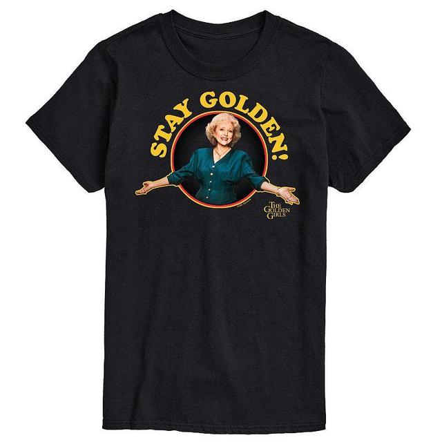 Mens Golden Girls Stay Golden Tee Black Product Image