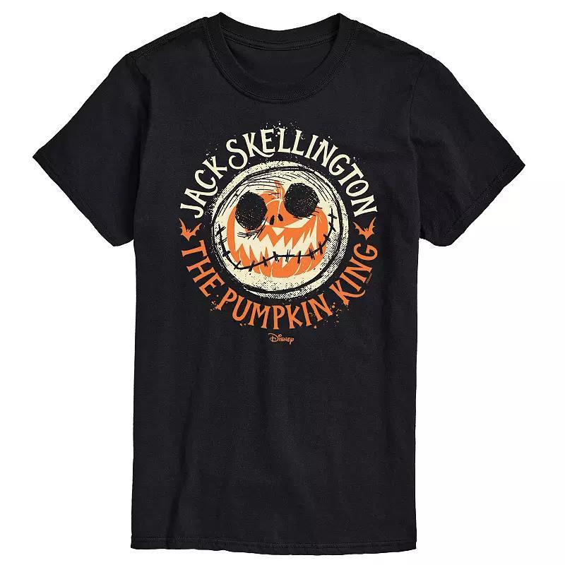 Disneys The Nightmare Before Christmas Mens Pumpkin King Graphic Tee Product Image