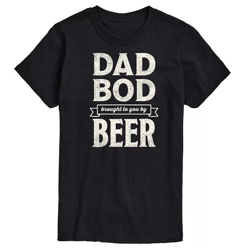 Mens Dad Bod By Beer Graphic Tee Product Image