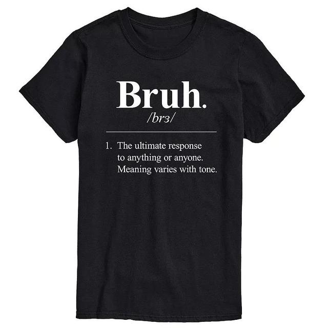 Mens Bruh Definition Graphic Tee Product Image