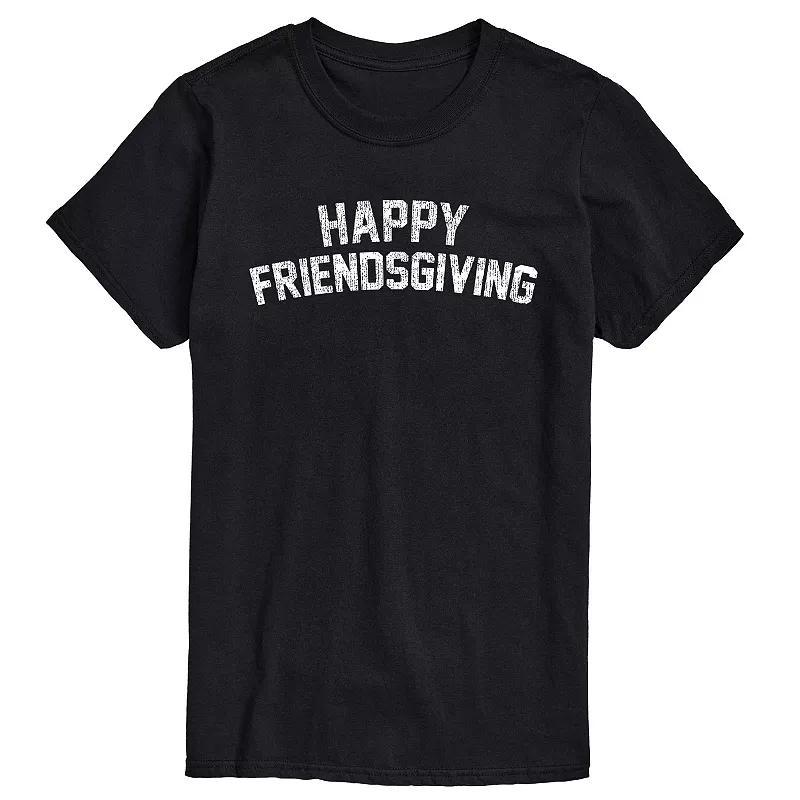 Big & Tall Happy Thanksgiving Tee, Mens Product Image